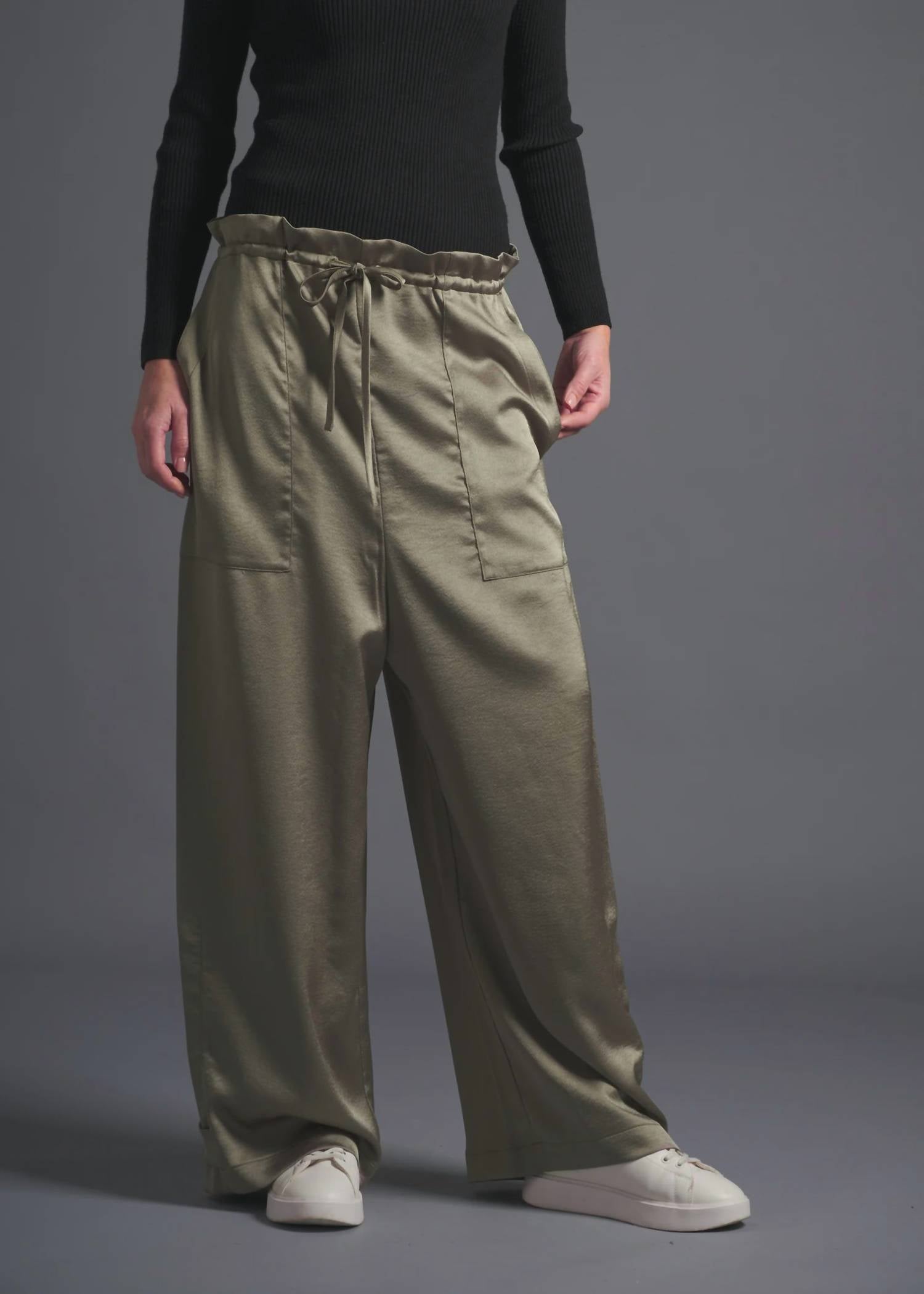 Cog The Big Smoke - Loose Wide Leg Trousers
