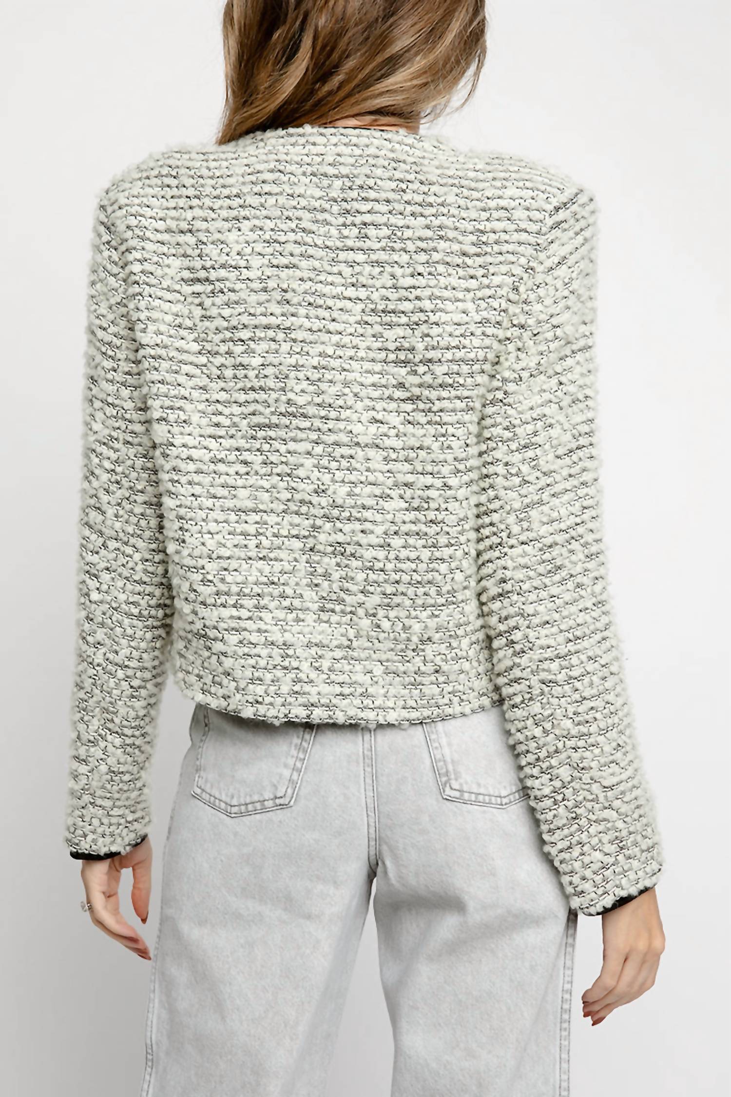 Iro - Ledisi Crop Long Sleeve Jacket