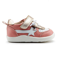 OLDSOLES Girl's Ground Work Sneakers in rossini snow copper - kids' sneaker