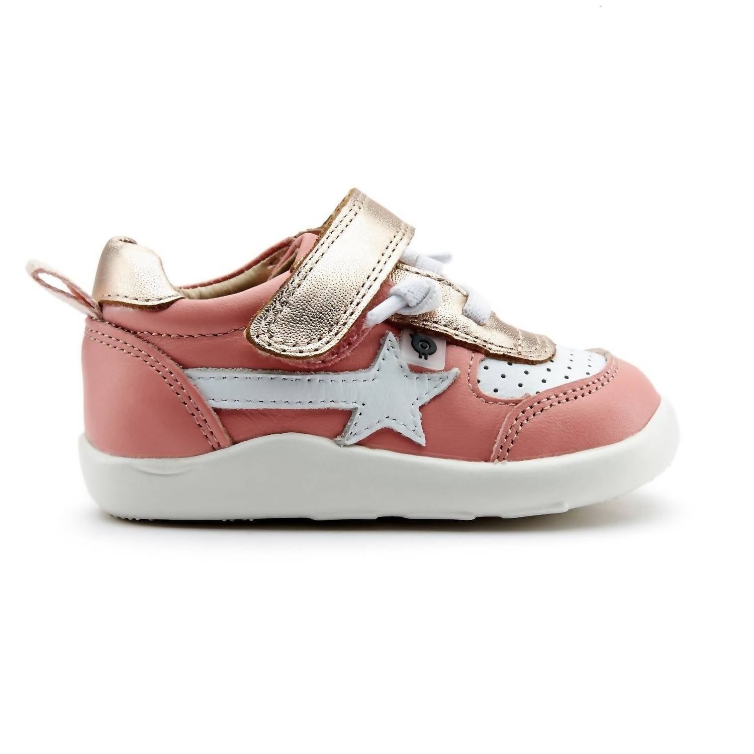OLDSOLES Girl's Ground Work Sneakers in rossini snow copper - kids' sneaker