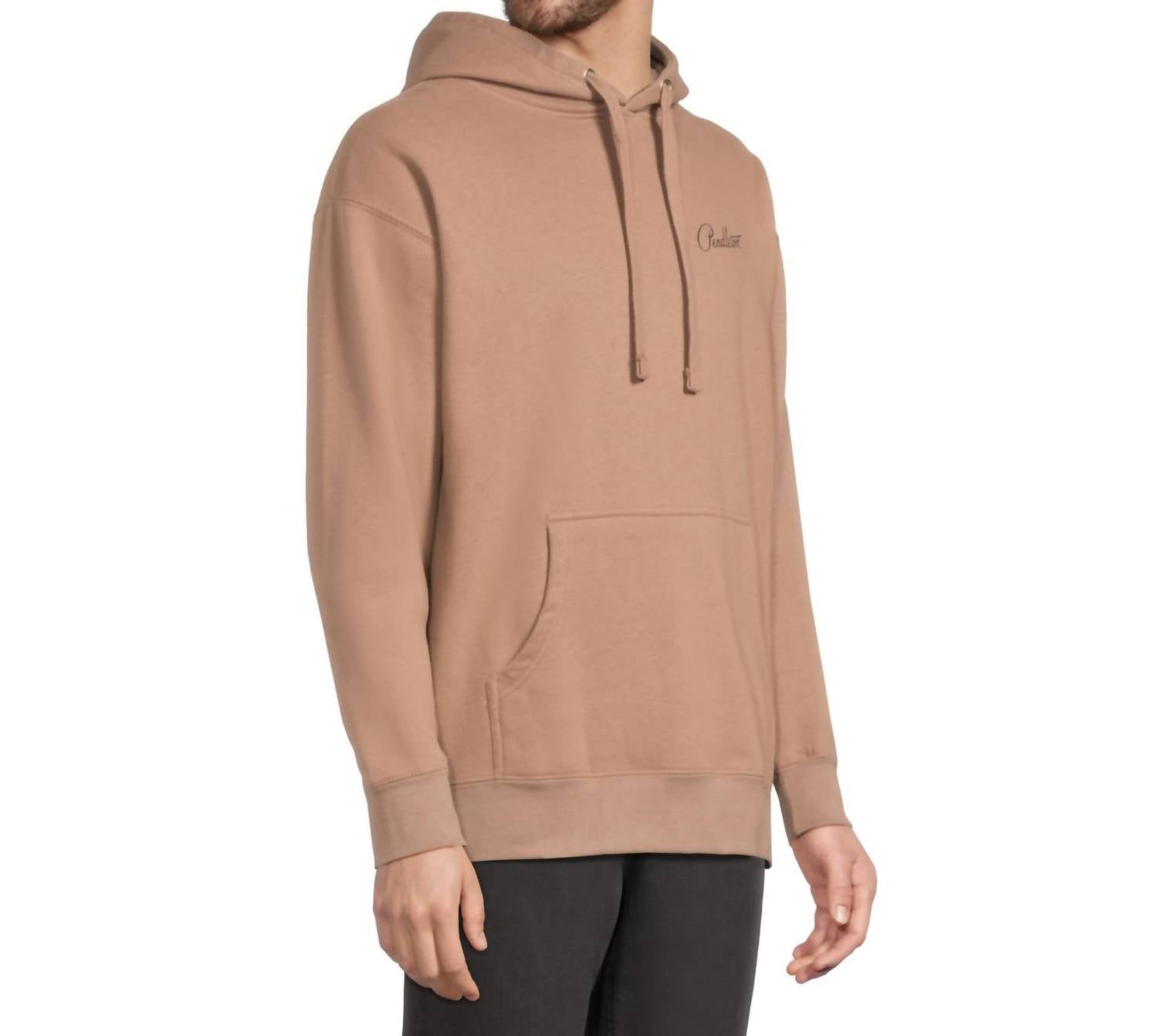 PENDLETON Rodeo Harding Graphic Hoody in latte black - men's shirt - alternate view