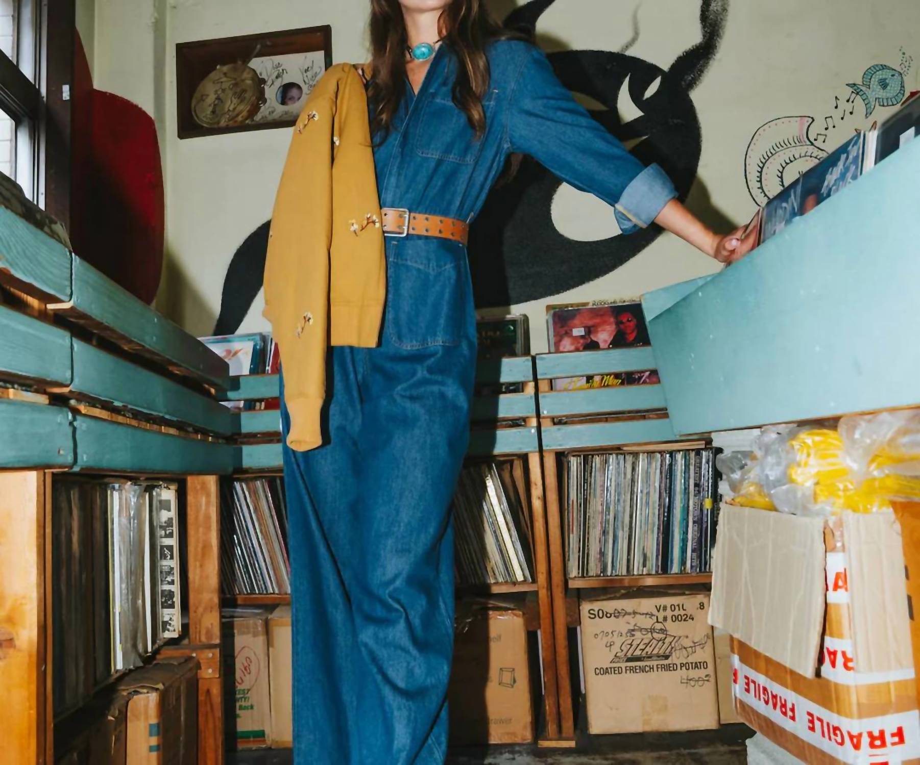 Sendero Provisions Co. - Margot Denim Jumpsuit