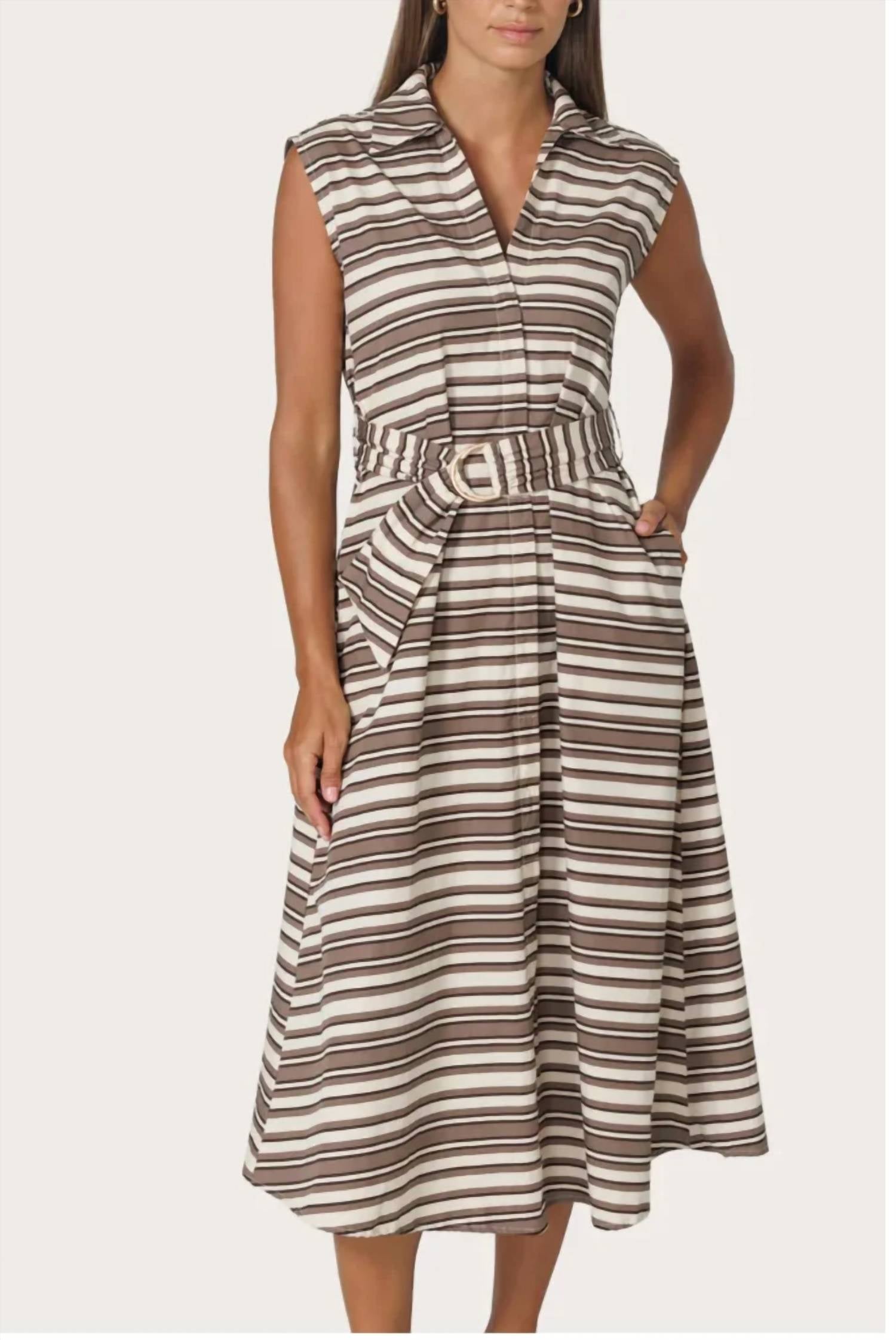 Lusana - Chloe Poplin Dress