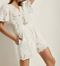 Nation Ltd - Archer Lined Lace Short
