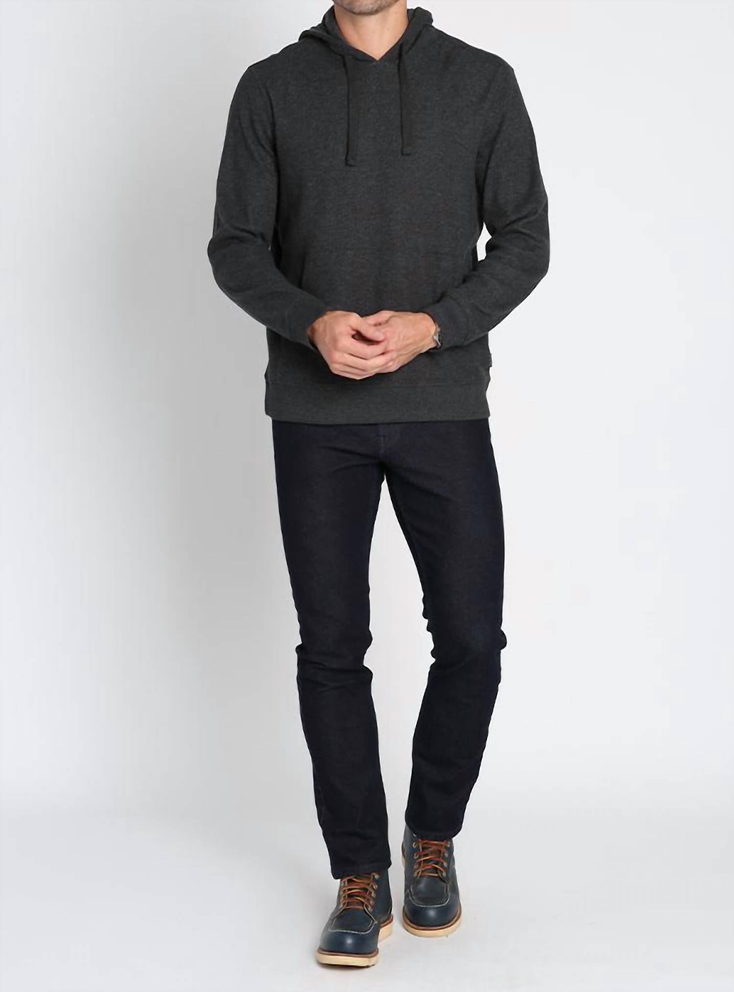 Jachs New York - Bedford Brushed Waffle Hoodie