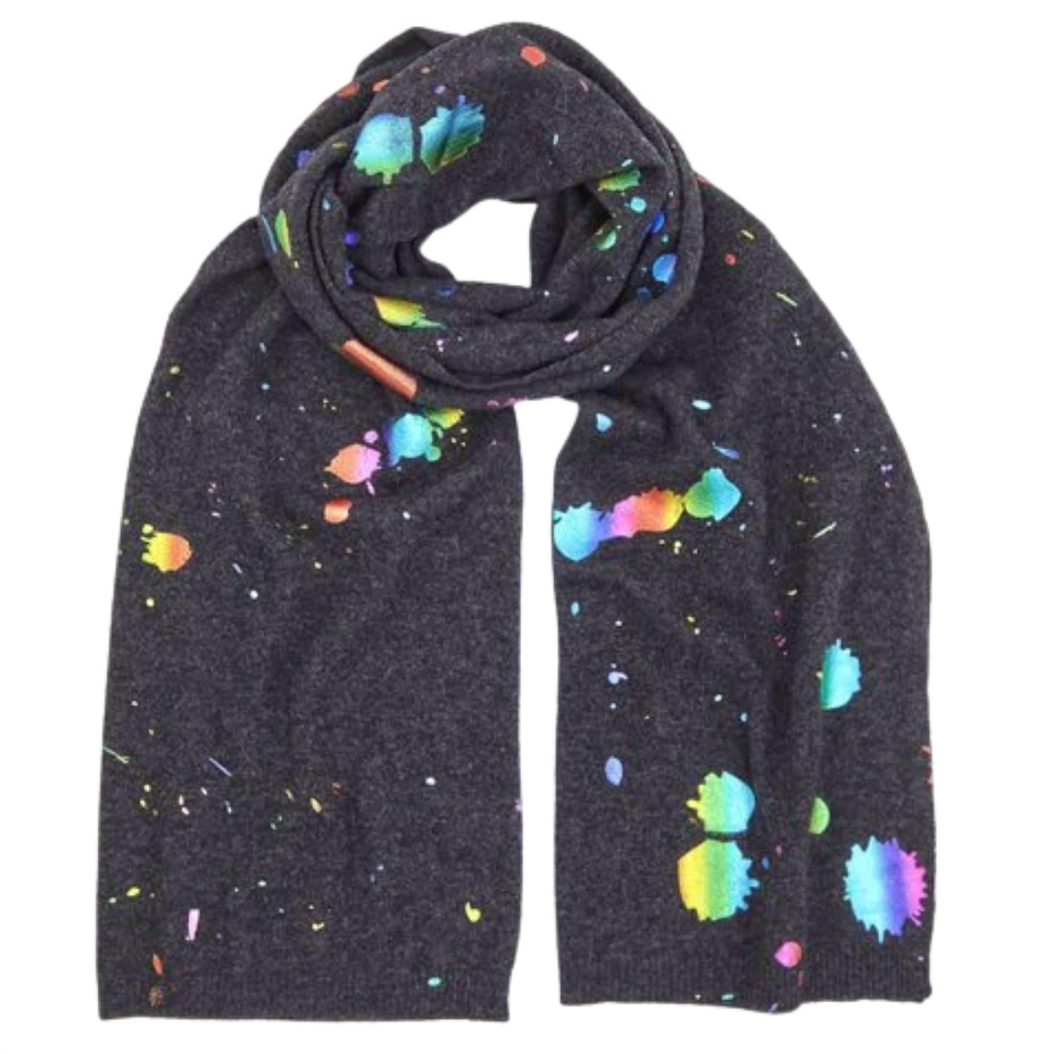 Brodie Cashmere - Raibow Foil Eive Scarf