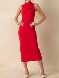 Spanx - Sleeveless T-neck Midi Dress