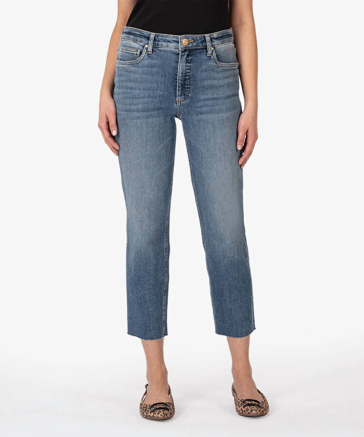 Kut From The Kloth - Rachael High Rise Fab Ab Mom Jeans