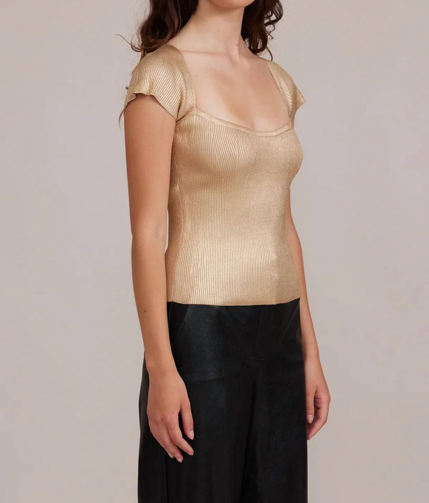 Lucy Paris - Ryan Knit Top