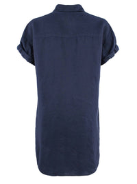 Finley - Roll Sleeve Camp Dress