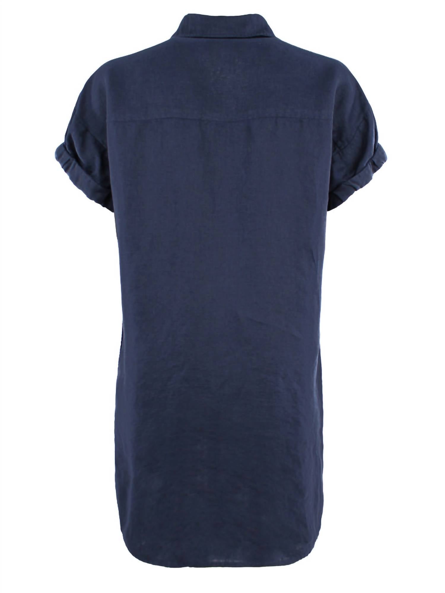 Finley - Roll Sleeve Camp Dress