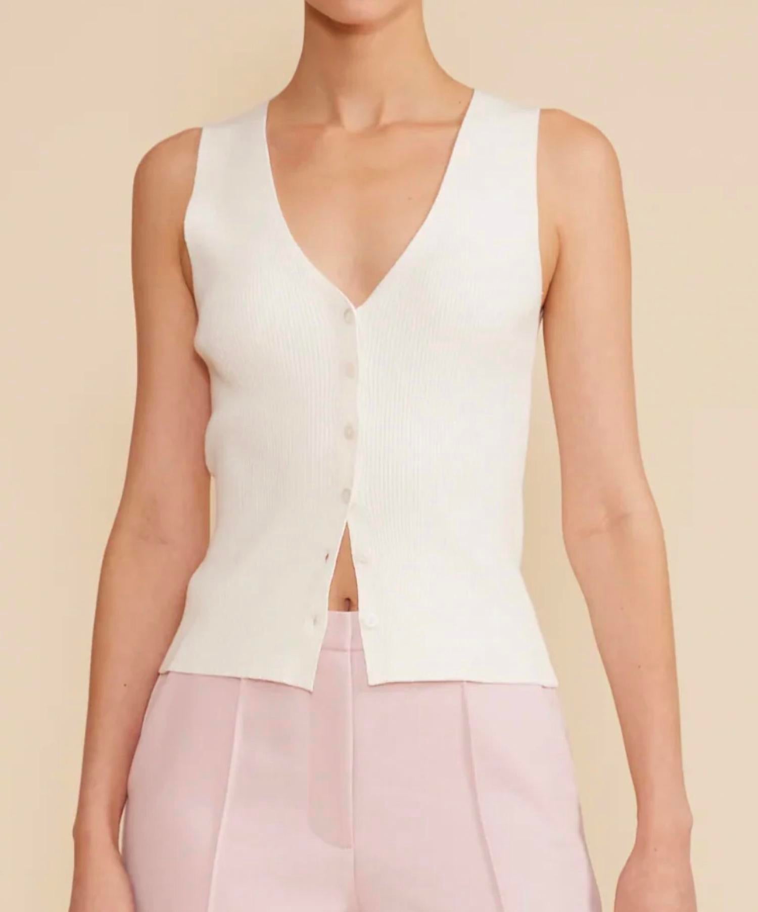 Lucy Paris - Eris Knit Vest