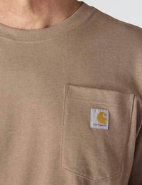 Carhartt - Men's Pocket Deer Graphic Long Sleeve T-shirt
