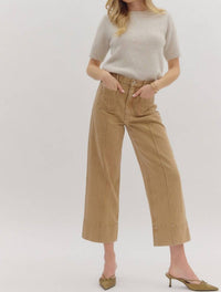 entro Chestnut Glow Jeans in camel - women's jeans