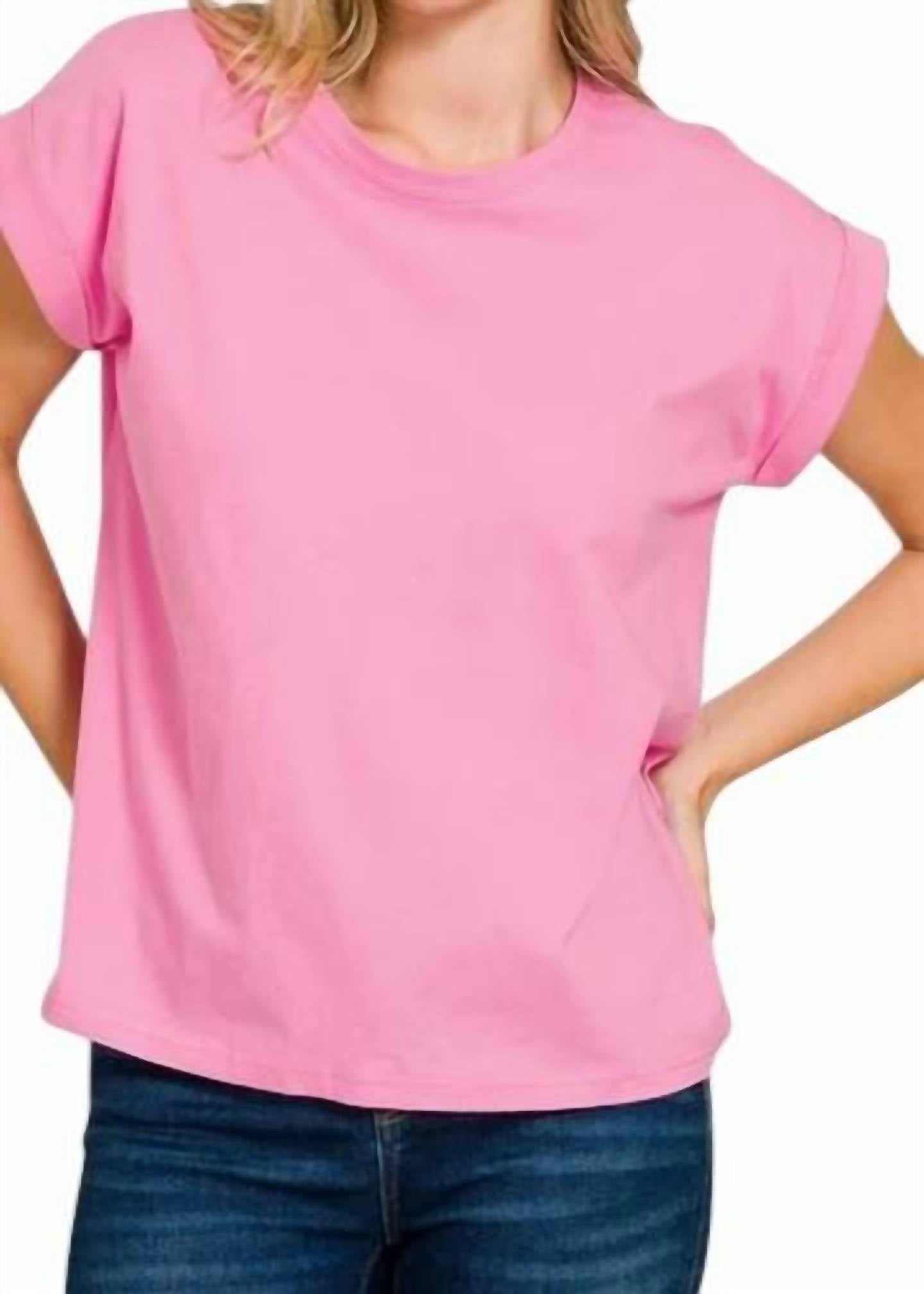 Zenana - Soft Short Sleeve Tee