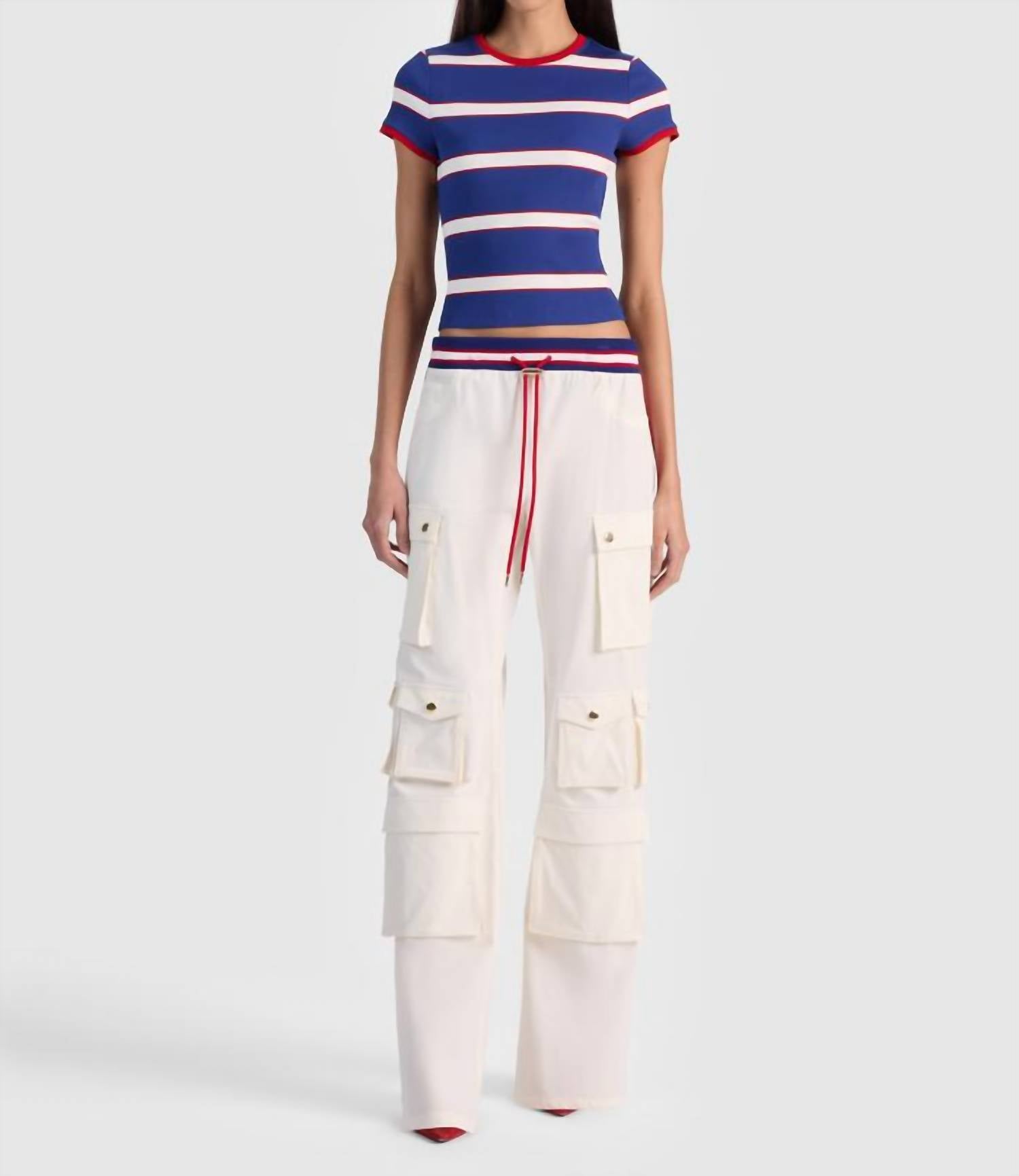 Alice + Olivia - Olympia Mr Baggy Pull On Cargo