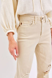 Judy Blue - High Waist Destroyed 90’s Straight Jeans