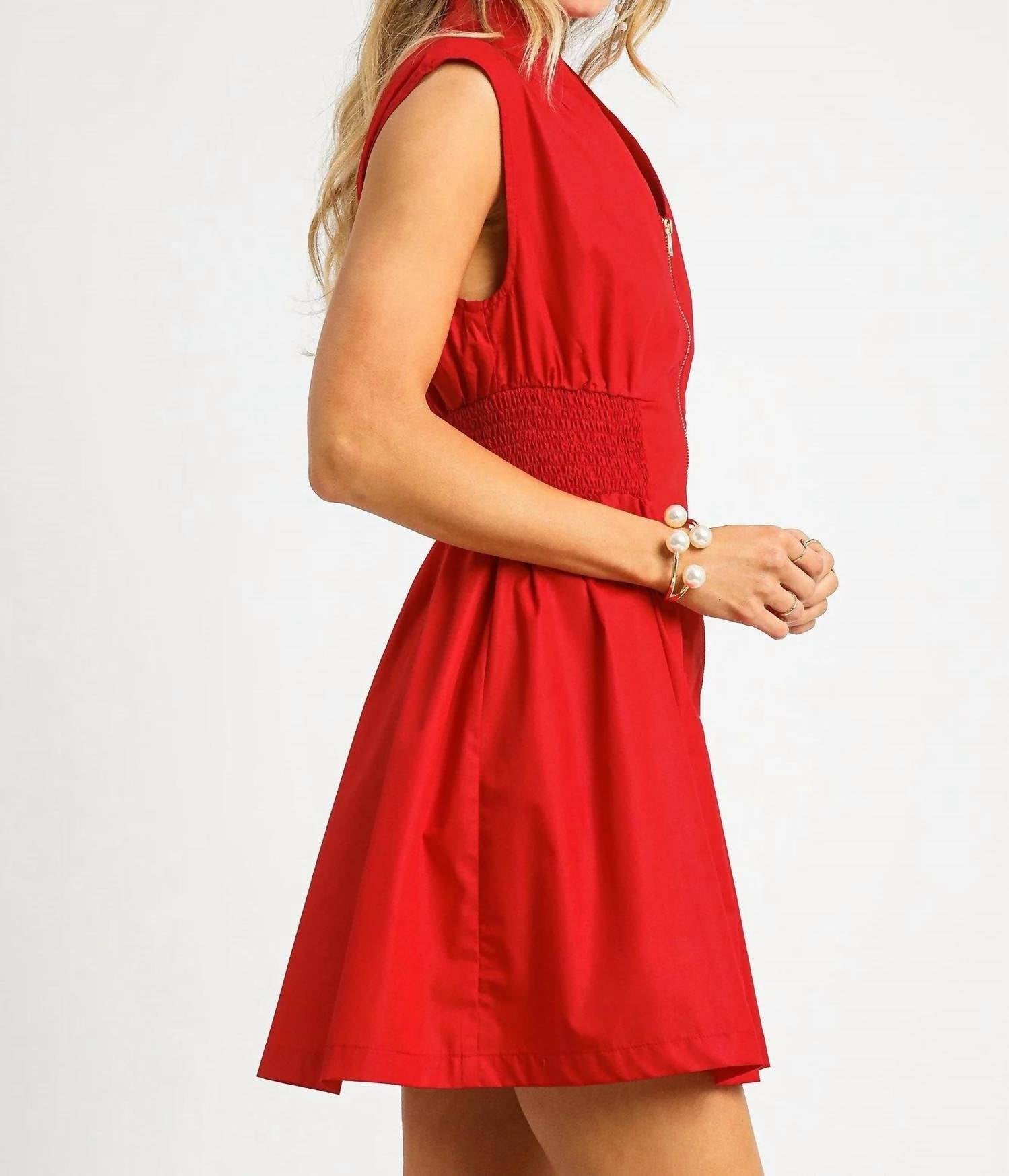 Reset By Jane - Zip-front Dress