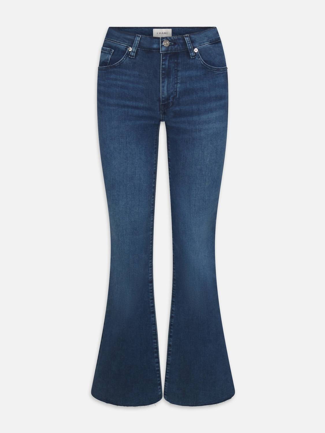 Frame - Easy Raw Icon Flare Jeans