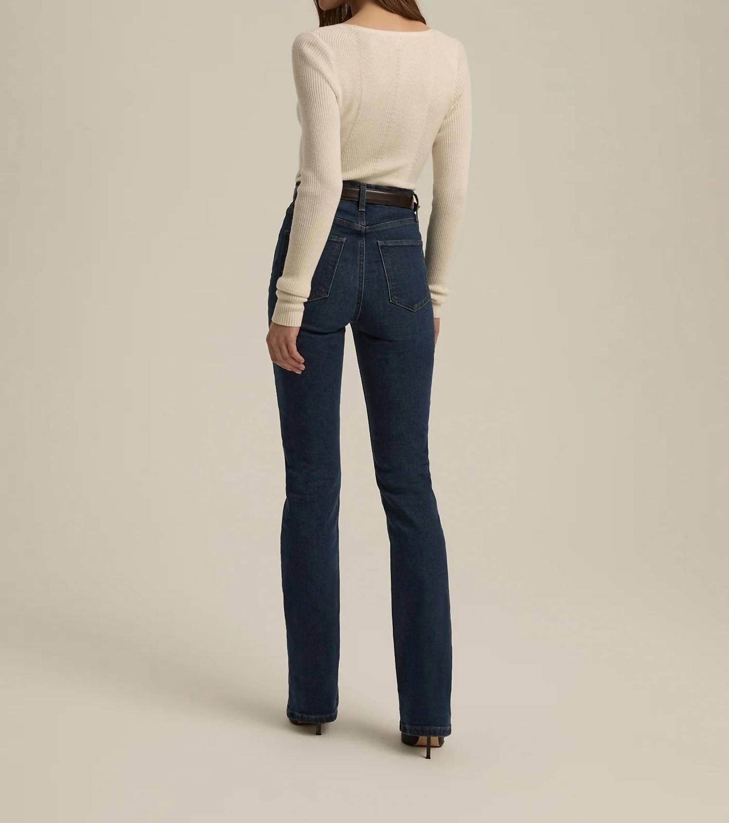 Favorite Daughter - Valentina Super High Rise Boot Cut Jeans