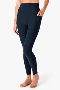 Beyond Yoga - Pocket Hi Waist Midi Leggings