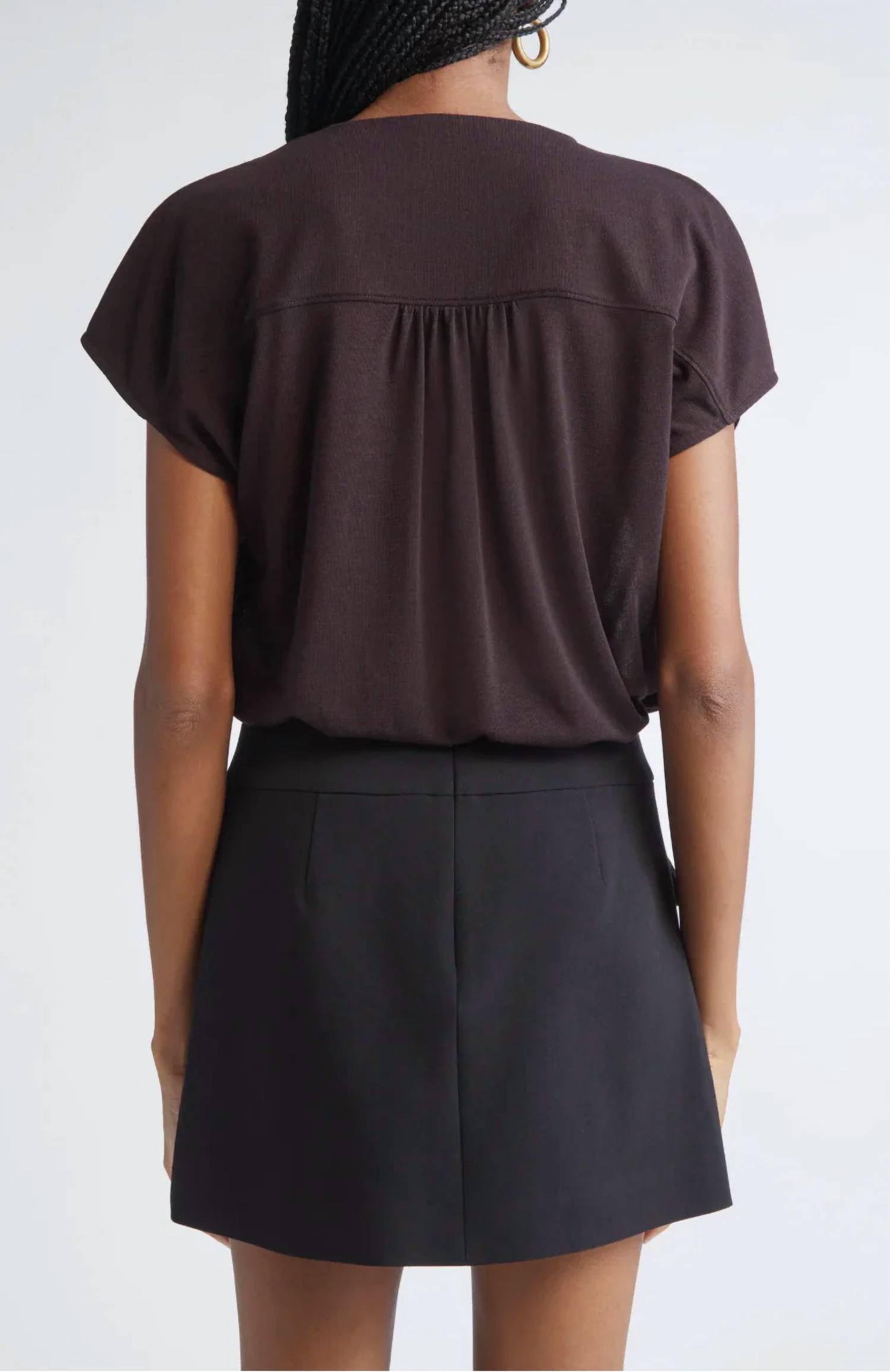 Ramy Brook - Dorothy Knit Cowl Neck Top