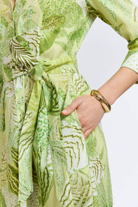 Foxcroft - Fiona Jungle Leaves Dress
