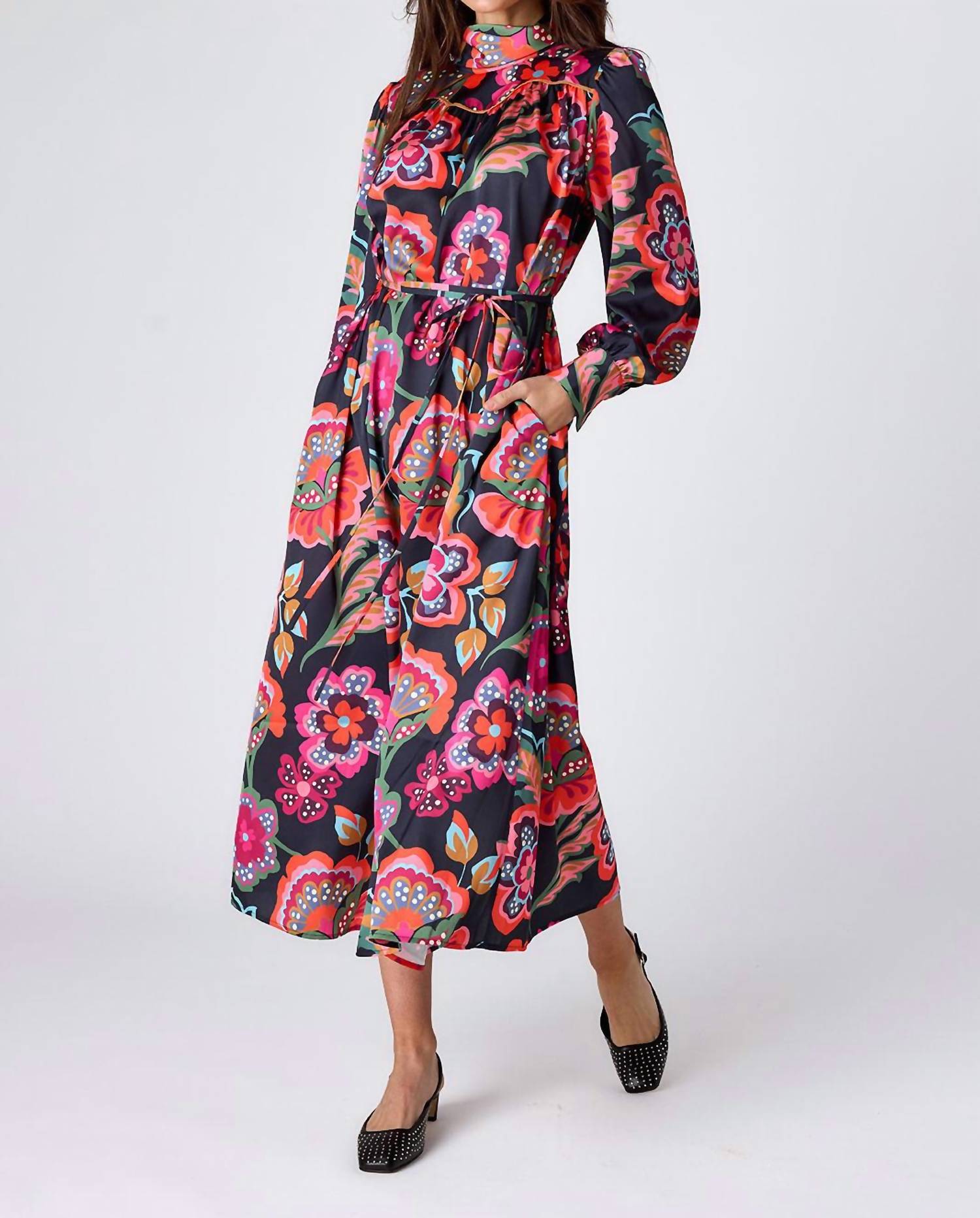Crosby By Mollie Burch - Ryder Long Sleeve Midi Dress