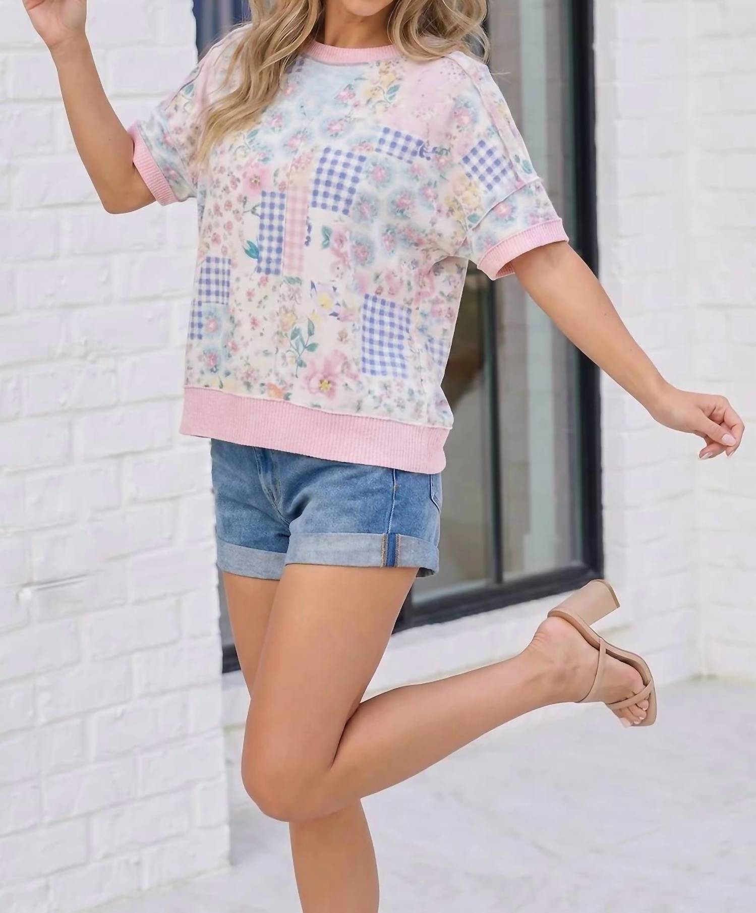 Haptics - Patchwork Pullover
