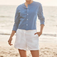 Frank & Eileen - Mae Linen Short