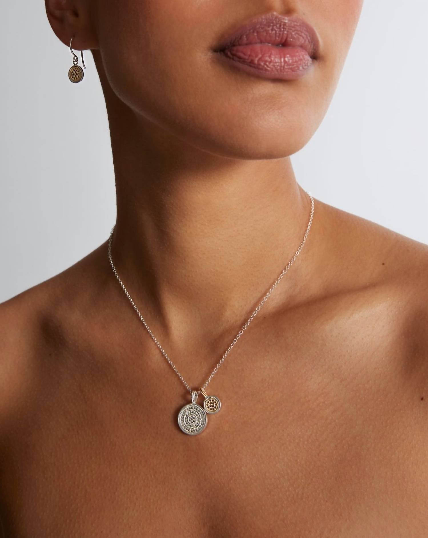 Anna Beck - Women's Circle Of Life Dual Divided Disc Charity Necklace