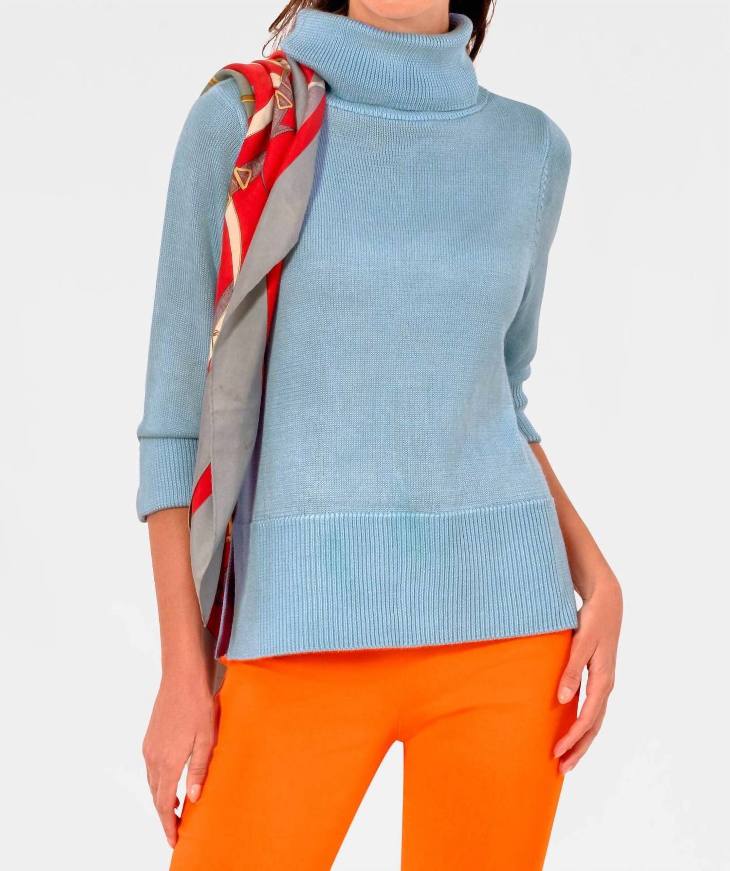 Gretchen Scott - Carolina Sorbet Turtleneck Sweater