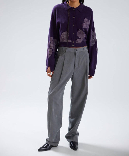 Colorush - Gracie Floral Embroidery Cardigan