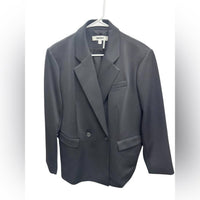 DKNY Elegant Blazer Suit in black - women's jacket - detail view