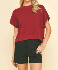 Pinch - Heidi Boxy Knit Top