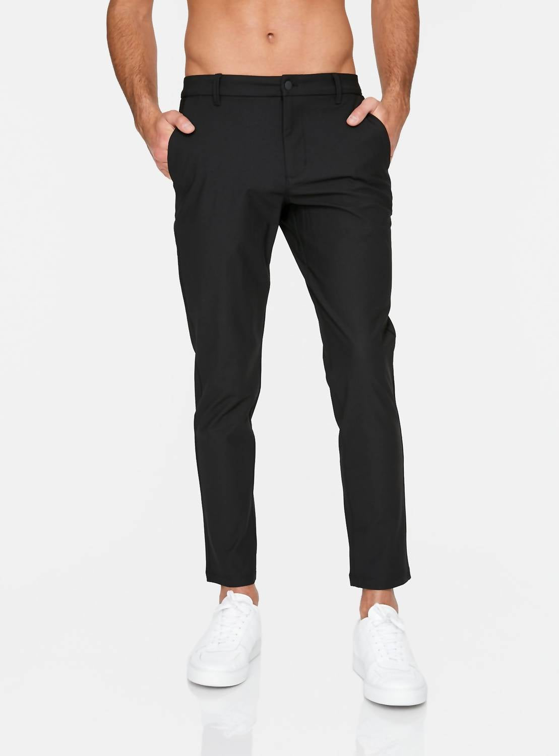 7Diamonds Infinity Chino Pant in black - men's pants