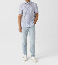 Johnnie-O - Men's Mendocino Hangin' Out Knit Button-down Shirt
