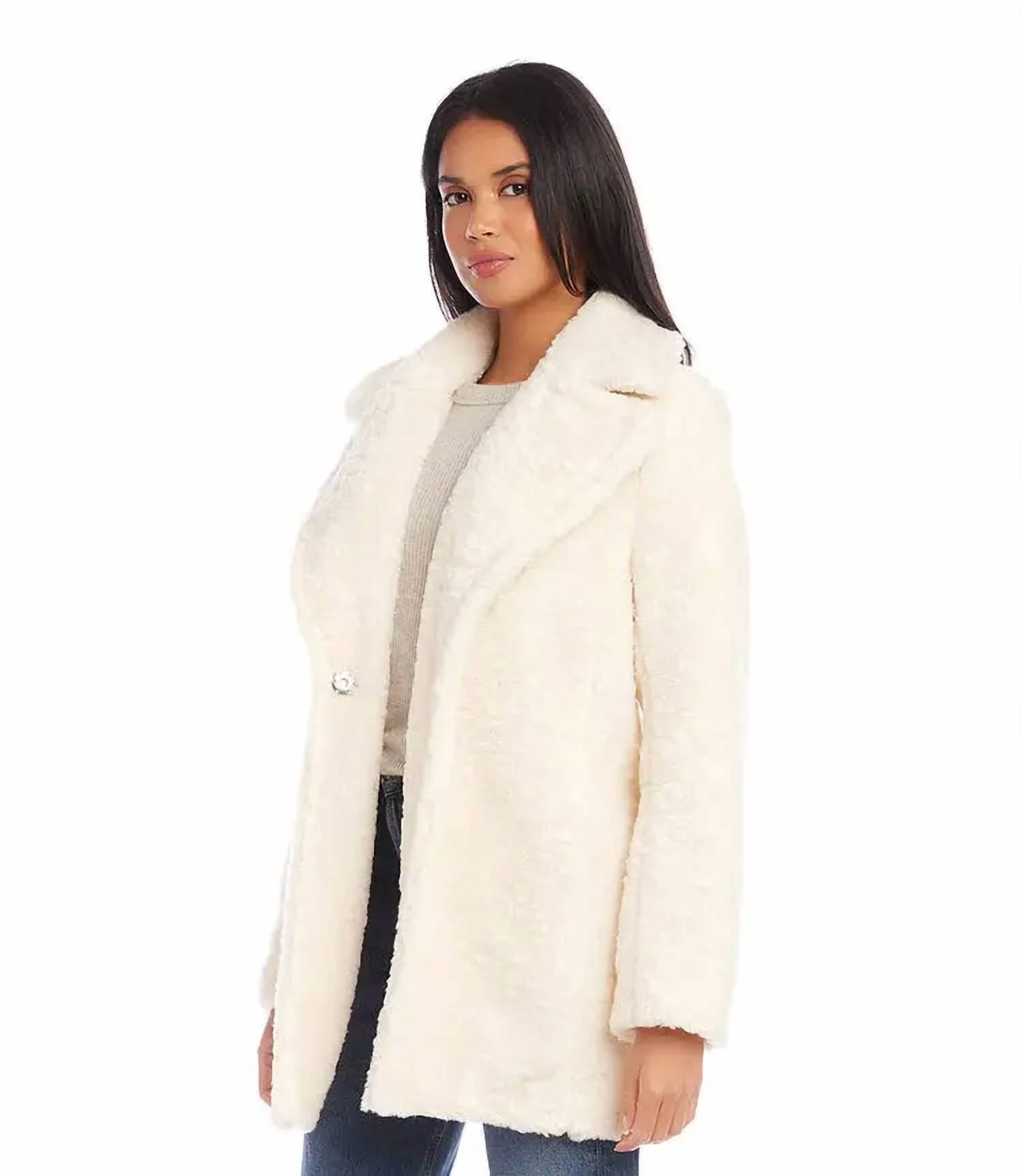 Karen Kane - Carmen Sherpa Coat
