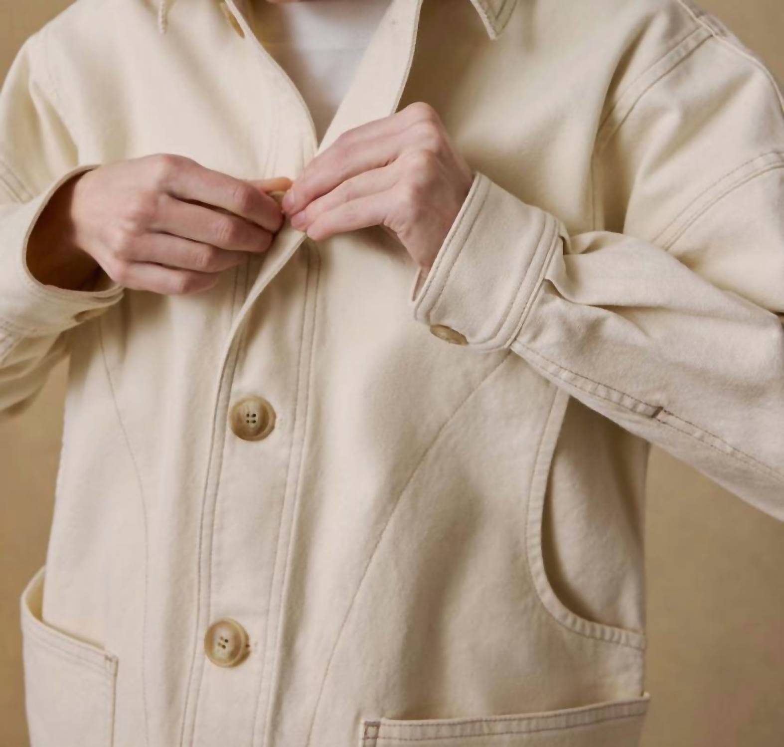 Faherty - Sunwashed Canvas Chore Jacket