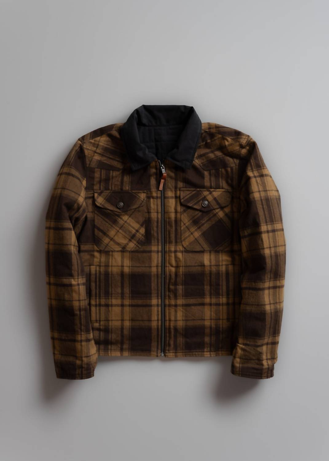 Iron & Resin Verslab Reversible Jacket in brown - men's jacket - alternate view