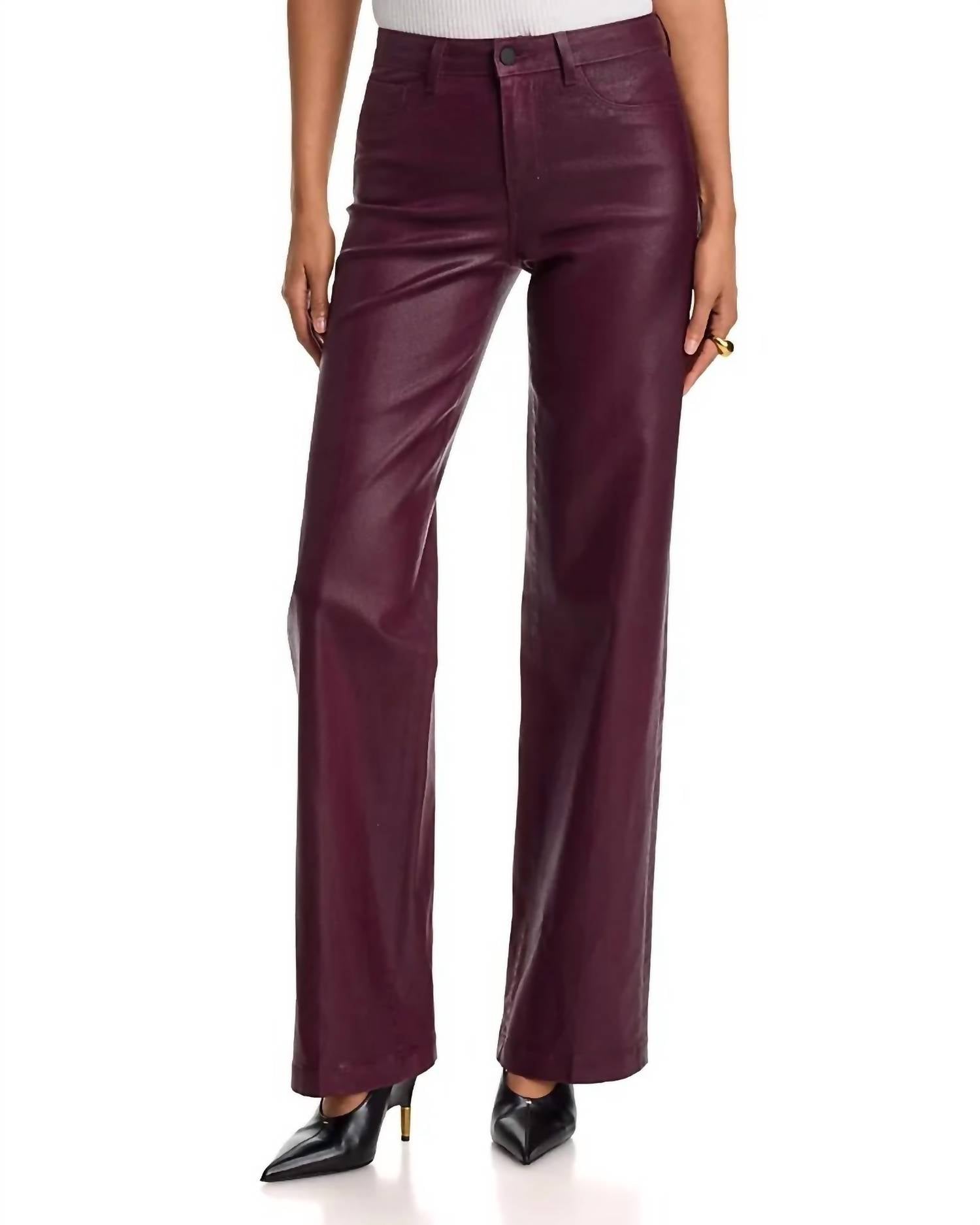 L'Agence - Clayton Wide Leg Jeans