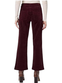 Paige - Leenah Patch Pocket Ankle Wide Leg Corduroy Pants
