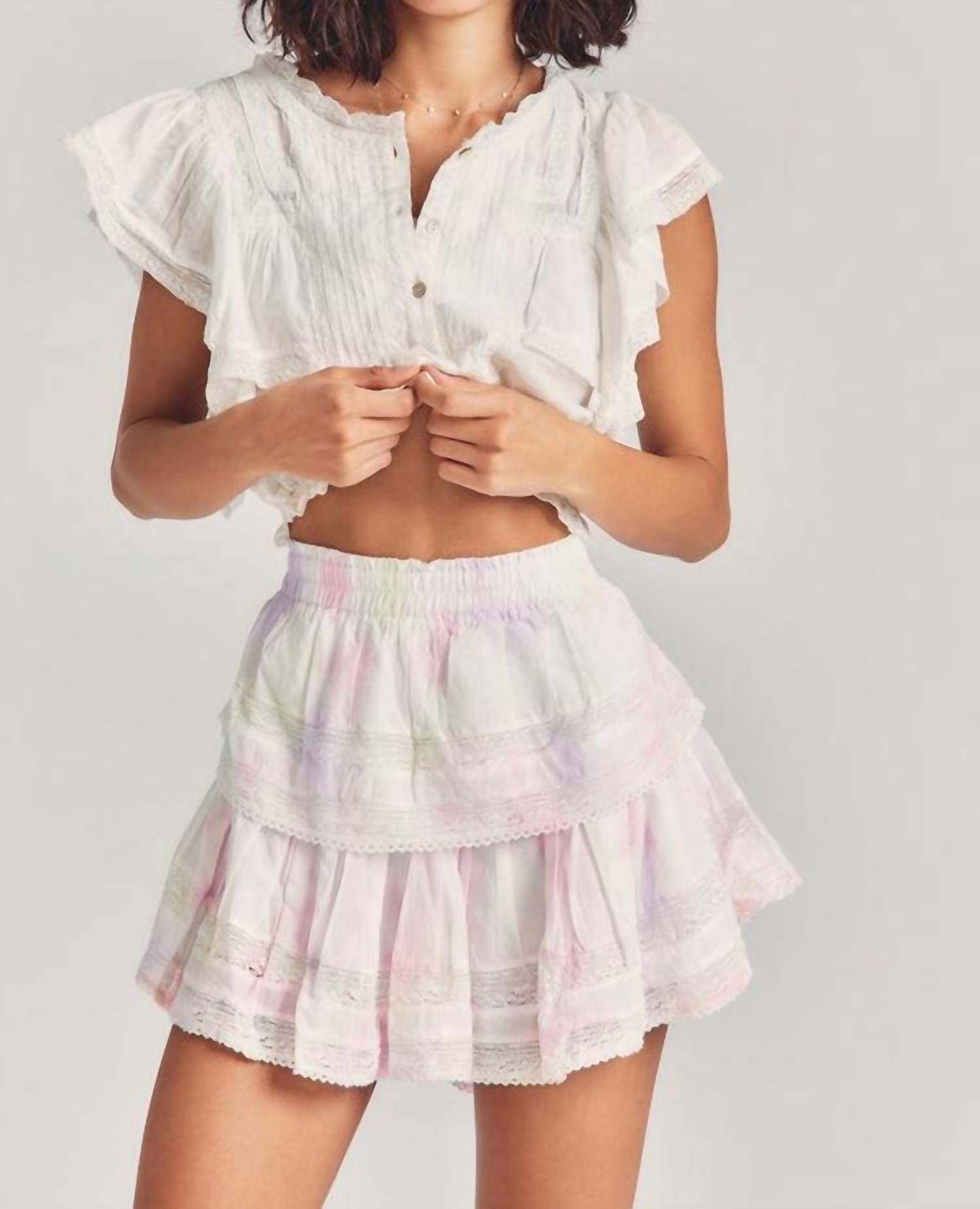 Loveshackfancy - Ruffle Mini Skirt