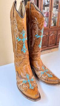 Corral - Women's Cross Wing Cowgirl Boots