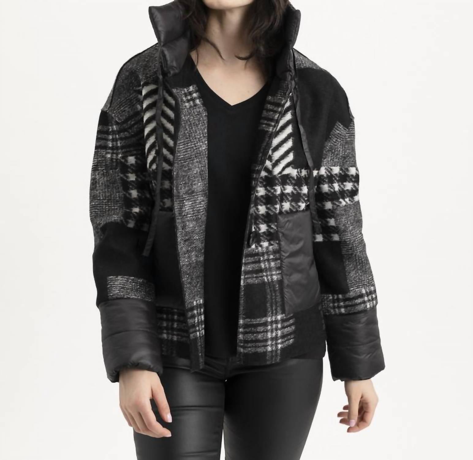 Renuar - Brushed Patchwork Jacket