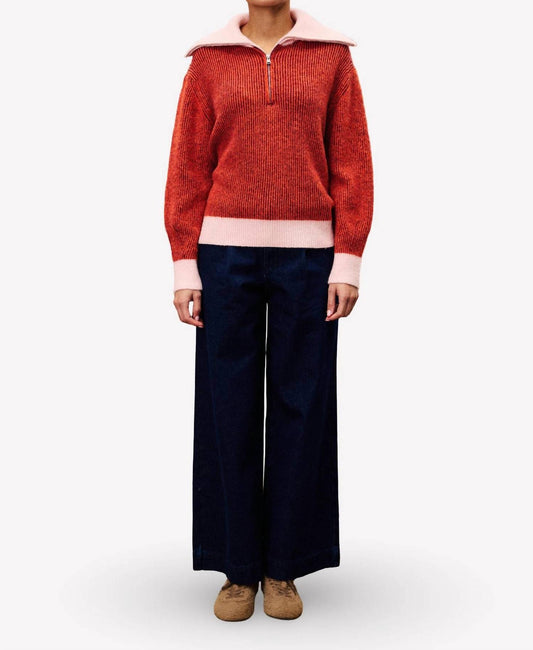 Frnch - Paloma Half-zip Sweater