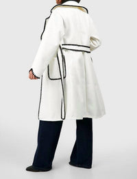 Astrid - Taylor Knit Trench Coat