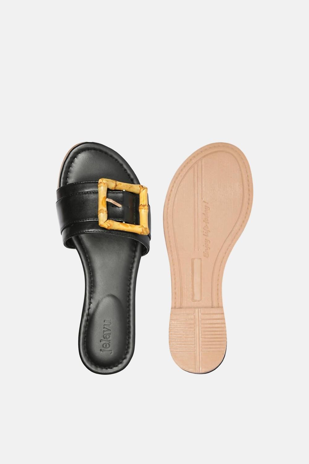 Jelavu - Women's Amsterdam Bamboo Buckle Sandals