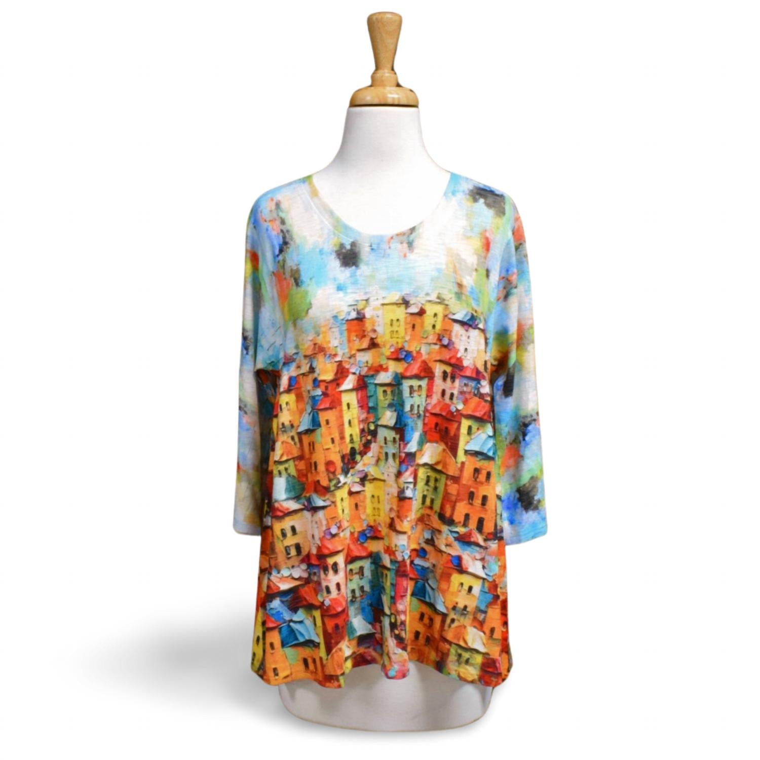 Inoah - Women's Rainbow Village Top