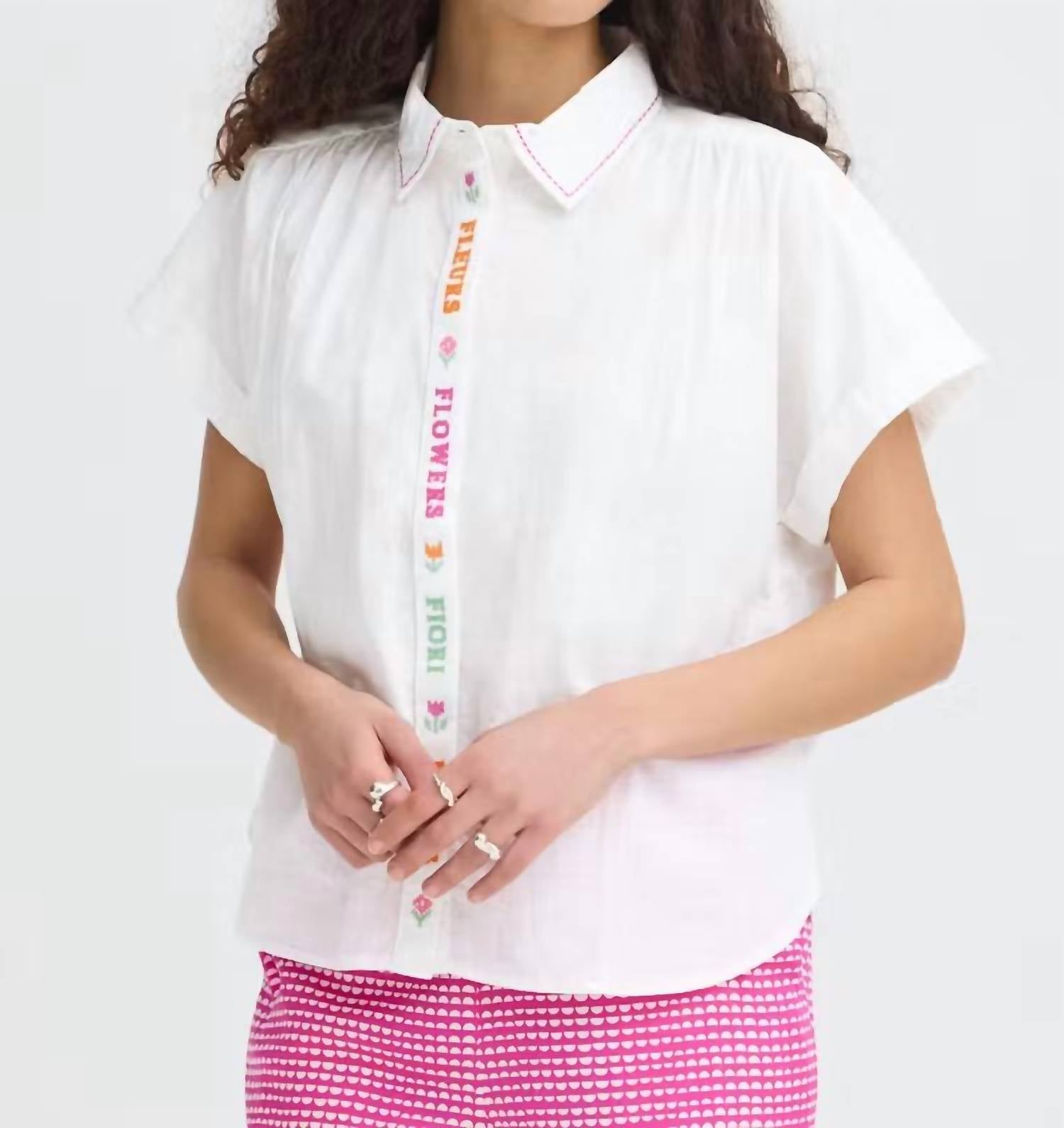 Ichi - Olivia Flower Blouse